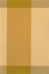 Bellagio Ottoman Plaid Gold