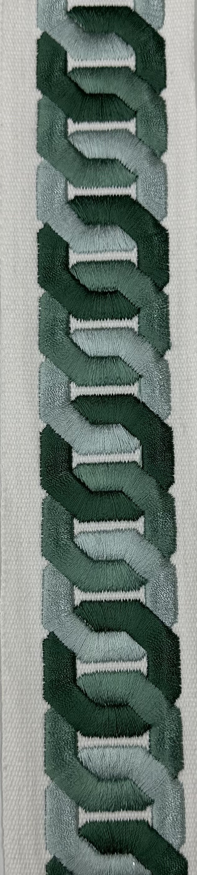 CHAIN - IVORY/PEACOCK